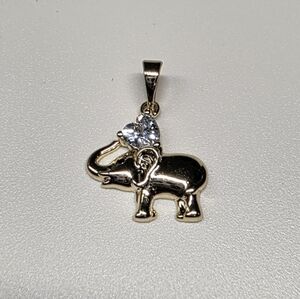 Elephant Heart Pendant